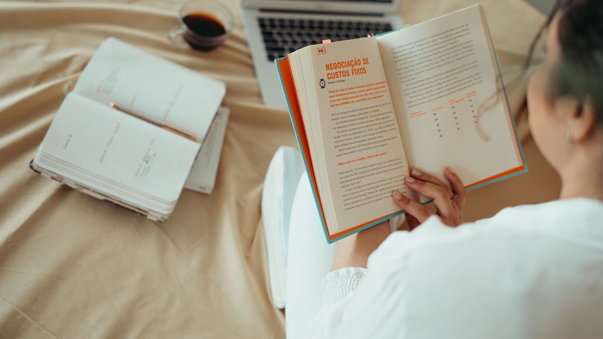 Para 2026, desejo que você tenha tempo para estudar e buscar conhecimento sobre educação financeira, seja na vida pessoal ou no seu negócio